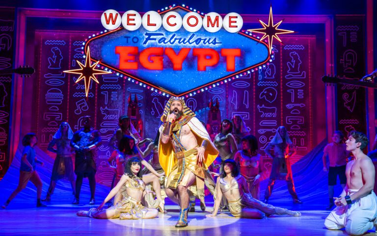 Joseph And The Amazing Technicolor Dreamcoat Returns To Toronto ADDICTED   Bobby Windebank Pharaoh Jac Yarrow Joseph And The Comapny Of Joseph And The Amazing Technicolor Dreamcoat Photographer Tristram Kenton 768x481 